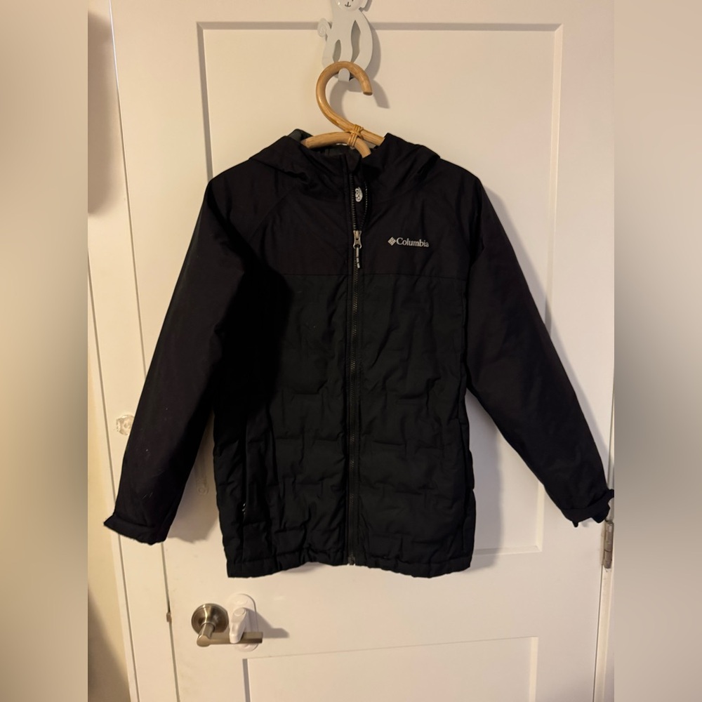 EUC COLUMBIA LIGHT HOODED JACKET
